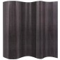 vidaXL Biombo divisor de bambú gris 250x165 cm vidaXL Biombo divisor de bambú gris 250x165 cm