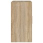 vidaXL Armario de pared madera contrachapada roble sonoma 60x30x60 cm vidaXL Armario de pared madera contrachapada roble sonoma 60x30x60 cm