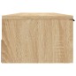 vidaXL Armario de pared madera contrachapada roble sonoma 102x30x20 cm