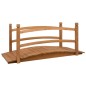 vidaXL Puente para jardín madera maciza de abeto 140x60x60 cm vidaXL Puente para jardín madera maciza de abeto 140x60x60 cm