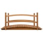 vidaXL Puente para jardín madera maciza de abeto 140x60x60 cm vidaXL Puente para jardín madera maciza de abeto 140x60x60 cm