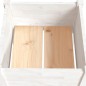 vidaXL Jardineras 2 uds madera maciza de pino 50x50x70 cm