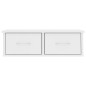 vidaXL Estante de cajones para pared madera contrachapada 60x26x18,5cm vidaXL Estante de cajones para pared madera contrachapada 60x26x18,5cm