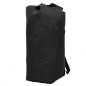 vidaXL Bolso de lona estilo militar 85 L negro vidaXL Bolso de lona estilo militar 85 L negro