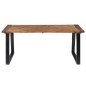vidaXL Mesa de comedor demadera de acacia maciza 180x90 cm vidaXL Mesa de comedor demadera de acacia maciza 180x90 cm