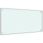 vidaXL Protección salpicaduras cocina vidrio templado blanco 80x40 cm vidaXL Protección salpicaduras cocina vidrio templado blanco 80x40 cm