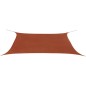 vidaXL Toldo de vela rectangular tela Oxford terracota 4x6 m vidaXL Toldo de vela rectangular tela Oxford terracota 4x6 m
