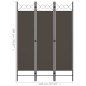 vidaXL Biombo divisor de 3 paneles gris antracita 120x180 cm vidaXL Biombo divisor de 3 paneles gris antracita 120x180 cm
