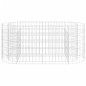 vidaXL Arriate de gaviones de hierro galvanizado 120x50x50 cm vidaXL Arriate de gaviones de hierro galvanizado 120x50x50 cm