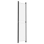 vidaXL Biombo divisor de 5 paneles de tela blanco 250x220 cm