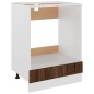 vidaXL Armario de horno madera ingeniería roble ahumado 60x46x81,5 cm vidaXL Armario de horno madera ingeniería roble ahumado 60x46x81,5 cm