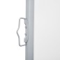 vidaXL Toldo lateral retráctil para patio color crema 170x1200 cm