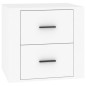 vidaXL Mesita de noche blanca 50x39x47 cm vidaXL Mesita de noche blanca 50x39x47 cm