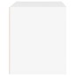 vidaXL Mesita de noche blanca 50x39x47 cm vidaXL Mesita de noche blanca 50x39x47 cm