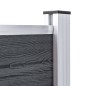 vidaXL Postes de valla 3 unidades aluminio 185 cm vidaXL Postes de valla 3 unidades aluminio 185 cm