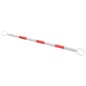 vidaXL Barras retráctiles de cono de tráfico 2 uds plástico 116-197 cm vidaXL Barras retráctiles de cono de tráfico 2 uds plástico 116-197 cm