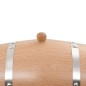 vidaXL Barril de vino con grifo madera roble macizo 6 L vidaXL Barril de vino con grifo madera roble macizo 6 L