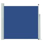 vidaXL Toldo lateral retráctil de jardín azul 170x300 cm vidaXL Toldo lateral retráctil de jardín azul 170x300 cm