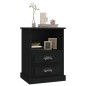 vidaXL Mesitas de noche 2 unidades negro 43x36x60 cm vidaXL Mesitas de noche 2 unidades negro 43x36x60 cm