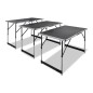 vidaXL Mesas de empapelar plegables de altura ajustable 3 unidades vidaXL Mesas de empapelar plegables de altura ajustable 3 unidades