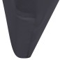 vidaXL Funda de silla elástica 6 unidades gris antracita vidaXL Funda de silla elástica 6 unidades gris antracita