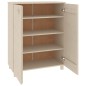 vidaXL Zapatero HAMAR madera pino maciza marrón miel 85x40x108 cm vidaXL Zapatero HAMAR madera pino maciza marrón miel 85x40x108 cm