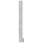 vidaXL Armario para CDs madera contrachapada gris 102x16x177,5 cm vidaXL Armario para CDs madera contrachapada gris 102x16x177,5 cm