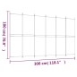vidaXL Biombo divisor de 6 paneles de tela negro 300x180 cm vidaXL Biombo divisor de 6 paneles de tela negro 300x180 cm
