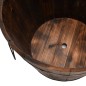 vidaXL Juego de maceteros cubo de madera 3 piezas madera maciza abeto vidaXL Juego de maceteros cubo de madera 3 piezas madera maciza abeto