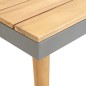 vidaXL Mesa de centro de jardín madera maciza de acacia 60x60x31,5 cm vidaXL Mesa de centro de jardín madera maciza de acacia 60x60x31,5 cm