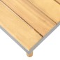 vidaXL Mesa de centro de jardín madera maciza de acacia 60x60x31,5 cm vidaXL Mesa de centro de jardín madera maciza de acacia 60x60x31,5 cm