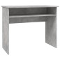 vidaXL Escritorio de madera contrachapada gris hormigón 90x50x74 cm vidaXL Escritorio de madera contrachapada gris hormigón 90x50x74 cm