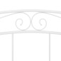 vidaXL Estructura de cama de metal blanco 140x200 cm vidaXL Estructura de cama de metal blanco 140x200 cm
