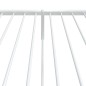 vidaXL Estructura cama metal con cabecero y pie cama blanca 90x200 cm vidaXL Estructura cama metal con cabecero y pie cama blanca 90x200 cm
