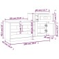 vidaXL Mueble zapatero madera contrachapada blanco 100x42x60 cm vidaXL Mueble zapatero madera contrachapada blanco 100x42x60 cm
