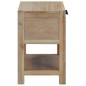 vidaXL Mesita de noche con cajón madera acacia maciza 40x30x48 cm