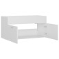 vidaXL Armario para lavabo madera contrachapada blanco 90x38,5x46 cm vidaXL Armario para lavabo madera contrachapada blanco 90x38,5x46 cm
