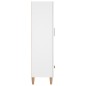 vidaXL Aparador de madera contrachapada blanco 70x31x115 cm vidaXL Aparador de madera contrachapada blanco 70x31x115 cm