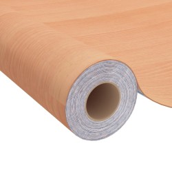vidaXL Láminas autoadhesivas para muebles PVC roble japonés 500x90 cm
