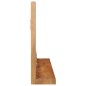 vidaXL Espejo de pared con estante madera maciza de teca 60x12x40 cm vidaXL Espejo de pared con estante madera maciza de teca 60x12x40 cm