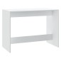 vidaXL Juego de comedor 3 piezas madera contrachapada blanco vidaXL Juego de comedor 3 piezas madera contrachapada blanco