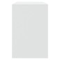 vidaXL Juego de comedor 3 piezas madera contrachapada blanco vidaXL Juego de comedor 3 piezas madera contrachapada blanco