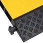 vidaXL Rampas protectoras de cables con 2 canales goma 90 cm vidaXL Rampas protectoras de cables con 2 canales goma 90 cm