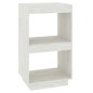 vidaXL Estantería madera maciza de pino blanca 40x35x71 cm vidaXL Estantería madera maciza de pino blanca 40x35x71 cm