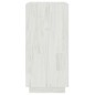 vidaXL Estantería madera maciza de pino blanca 40x35x71 cm vidaXL Estantería madera maciza de pino blanca 40x35x71 cm