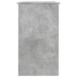 vidaXL Escritorio de madera contrachapada gris hormigón 90x45x76 cm vidaXL Escritorio de madera contrachapada gris hormigón 90x45x76 cm