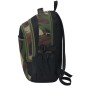 vidaXL Mochila de colegio 40 L negra y camuflaje vidaXL Mochila de colegio 40 L negra y camuflaje