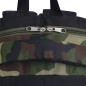 vidaXL Mochila de colegio 40 L negra y camuflaje vidaXL Mochila de colegio 40 L negra y camuflaje