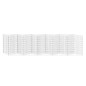 vidaXL Cesta de muro de gaviones acero galvanizado 300x30x100 cm vidaXL Cesta de muro de gaviones acero galvanizado 300x30x100 cm