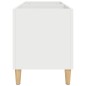 vidaXL Mueble para discos madera contrachapada blanco 74,5x38x48 cm vidaXL Mueble para discos madera contrachapada blanco 74,5x38x48 cm
